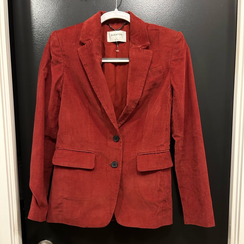 Aritzia Babaton Taylor Corduroy Blazer